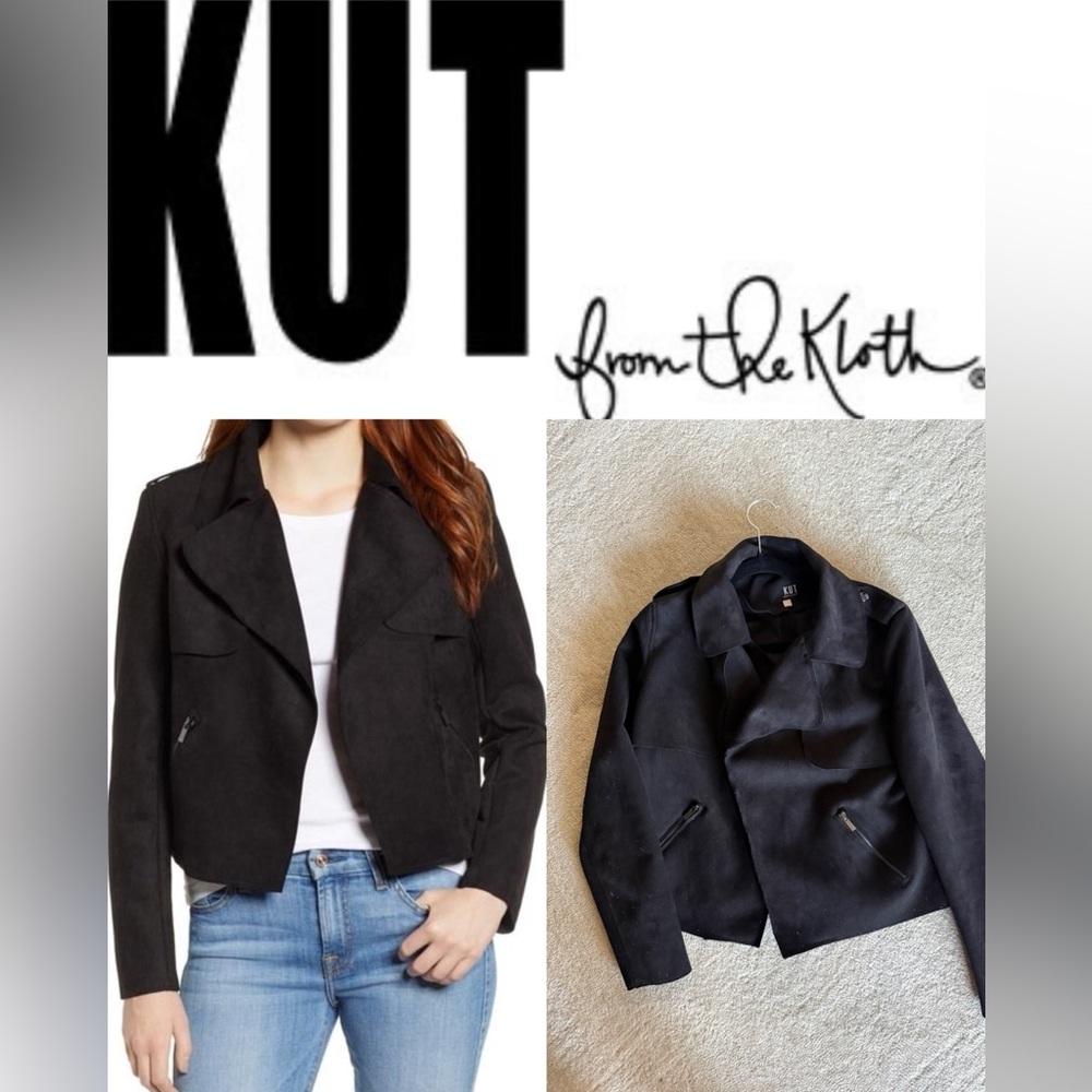 Kut from the Kloth Faux Suede Jacket